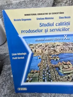 Studiul calitatii produselor si serviciilor clasa a X-a - Nicoleta Singureanu