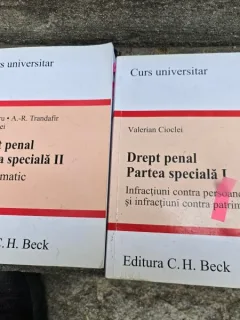Drept penal, Partea speciala I+II - C. Rotaru, Valerian Cioclei