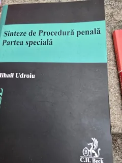 Sinteze de procedura penala. Partea speciala. Sinteze - Mihail Udroiu