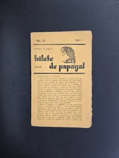 Bilete de papagal Nr.10 Vol.I - T. Arghezi