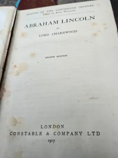 Abraham Lincoln - Lord Charnwood