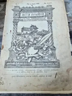 Revista Arta Romana nr.5 si 6, mai-iunie 1908