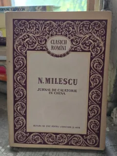 Jurnal de călătorie în China - N. Milescu