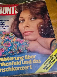 Revista Bunte nr.21/1976  (Sophia Loren)