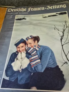 Revista Deutsche Frauen Zeitung Heft 5/dezember 1937-1938