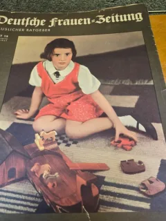 Revista Deutsche Frauen Zeitung Heft 15/april 1936-1937