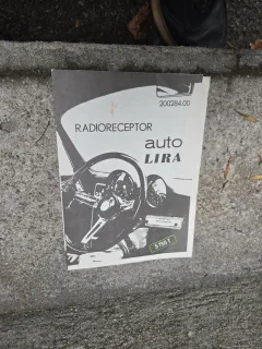 Radioreceptor auto Lira S755 T, instructiuni