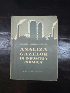 Analiza gazelor in industria chimica - A.N. Blajenova, A.A. Ilinskaia, F.M. Rapoport