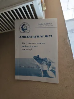 Ambarcațiuni mici - Nicolae Bulearcă  Notre de curs