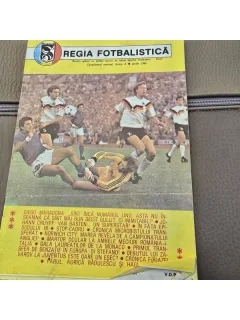 Regia Fotbalistica - Buletin Meciul Sportiv Studentesc - Farul  aprilie 1989