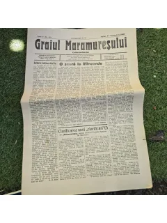 Ziarul Graiul Maramuresului nr.161/27 septembrie 1936