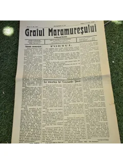Ziarul Graiul Maramuresului nr.150/9 iulie 1936