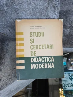 Studii și cercetări de didactică modernă