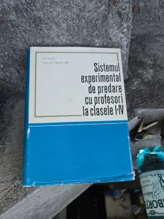 Sistemul experimental de predare cu profesori la clasele I-IV - Conf. univ. Traian Pop