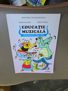 Educatie muzicală, manual pentru clasa a III-a - Aurelia Iacob, Vasile Vasile