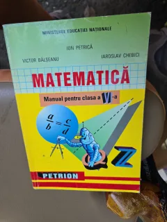 Matematică, manual pentru clasa a VI-a - Ion Petrică, Victor Bâlăseanu, Iaroslav Chebici