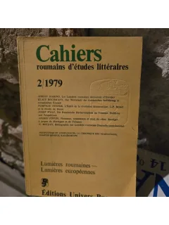 Cahiers roumains detudes litteraires nr.2/1979