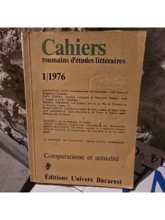 Cahiers roumains detudes litteraires nr.1/1976