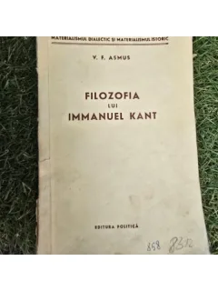 Filozofia lui Immanuel Kant - V.F. Asmus