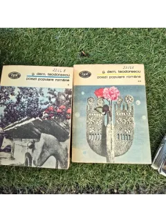 Poezii populare romane - G.Dem. Teodorescu volumul I+II