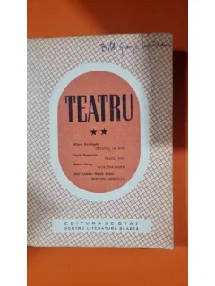 Teatru, vol. 2. Lucia Demetrius, Maria Banus, Mihail Davidoglu, Suto Andras-Hajdu Soltan