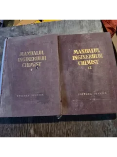 Manualul inginerului chimist - Costin D. Nenitescu Volumul I+II