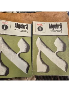 Algebra, Alef vol.I si II - C. Gautier