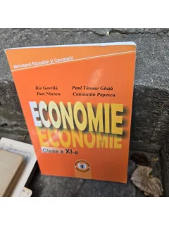 Economie, manual clasa a XI-a - Ilie Gavrila
