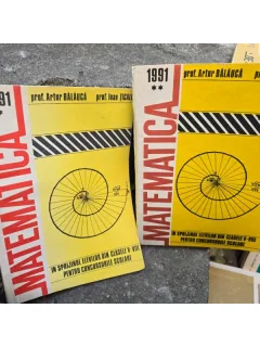 Matematica in sprijinul elevilor din clasele V-VIII - Artur Balauca vol.I si II