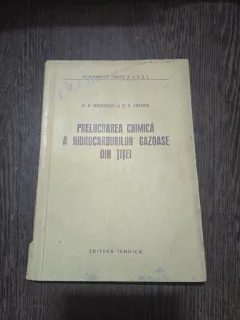 Prelucrarea chimică a hidrocarburilor gazoase din țiței - A. S. Nekrasov și B. A. Krentel