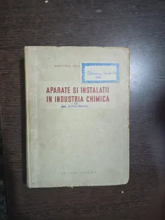 Aparate si instalatii in industria chimica - V. Bucurescu