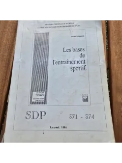 SDP 371-374/1996 Les bases de lentrainement sportif - Renato Manno