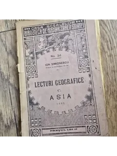 Lecturi Geografice Asia - I.Simionescu