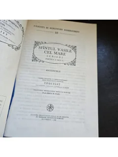 Sfantul Vasile cel Mare, scrieri partea a doua Asceticele