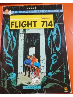 The adventures of Tintin. Flight 714 carte benzi desenate