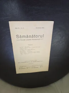 Revista Samanatorul, revista literara saptamanala nr.3/1907