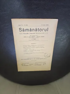 Revista Samanatorul, revista literara saptamanala nr.25/1907