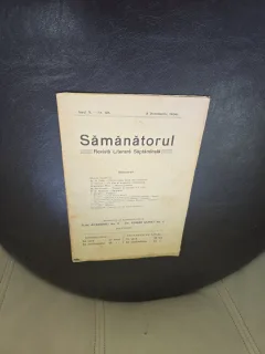 Revista Samanatorul, revista literara saptamanala nr.49/1906