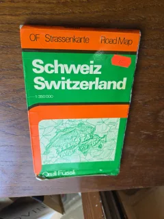 Schweiz, road map - Orell Füssli