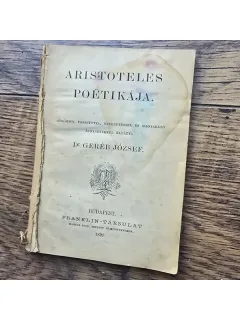 Aristoteles Poetikaja - Gereb Jozsef  carte in limba maghiara