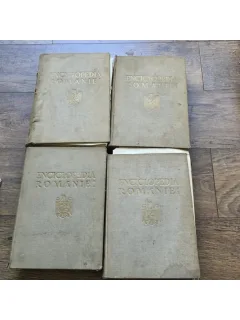 Enciclopedia Romaniei - Dimitrie Gusti vol.I-IV fara portrete