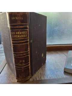 Les grandes esperances - Charles Dickens 1877 tome 1+2 coligate
