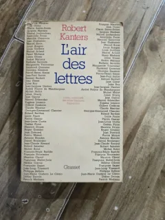 Lair des lettres - Roberts Kanters