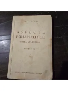 Aspecte psihanalitice. Iubire, ura si frica - C. Vlad