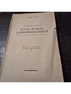 Lectiuni clinice oto-rino-laringologie - Buzoianu G.