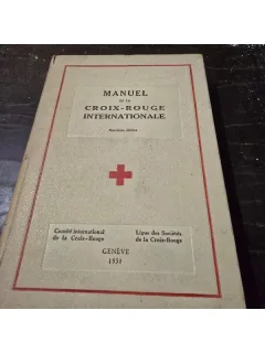 Manuel de la Croix-Rouge Internationale, Geneve 1951