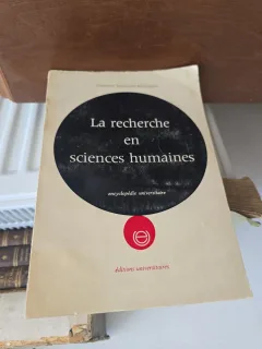 La recherche en sciences humaines - Geneviève Roullinger-Bailly