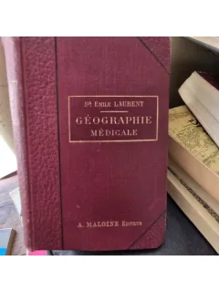 Geographie medicale - Emile Laurent