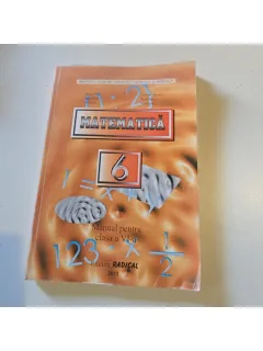 Matematica, manual pentru clasa a VI-a - George Turcitu
