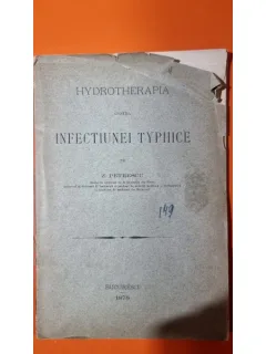 Hydrotherapia contra infectiunei typhice - Z. Petrescu